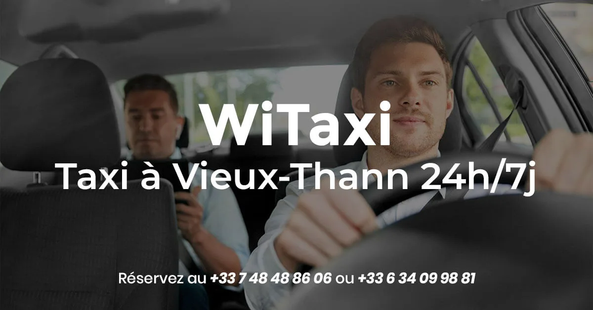 Taxi WiTaxi à Vieux-Thann prêt à vous conduire confortablement et en toute sécurité